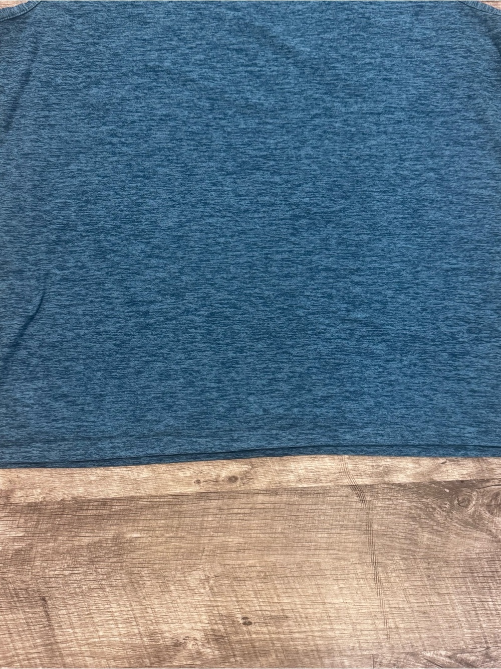 Outdoor Voices All Day Tank Top Teal Space Dye Performance Mens Sz. M - Picture 4 of 7